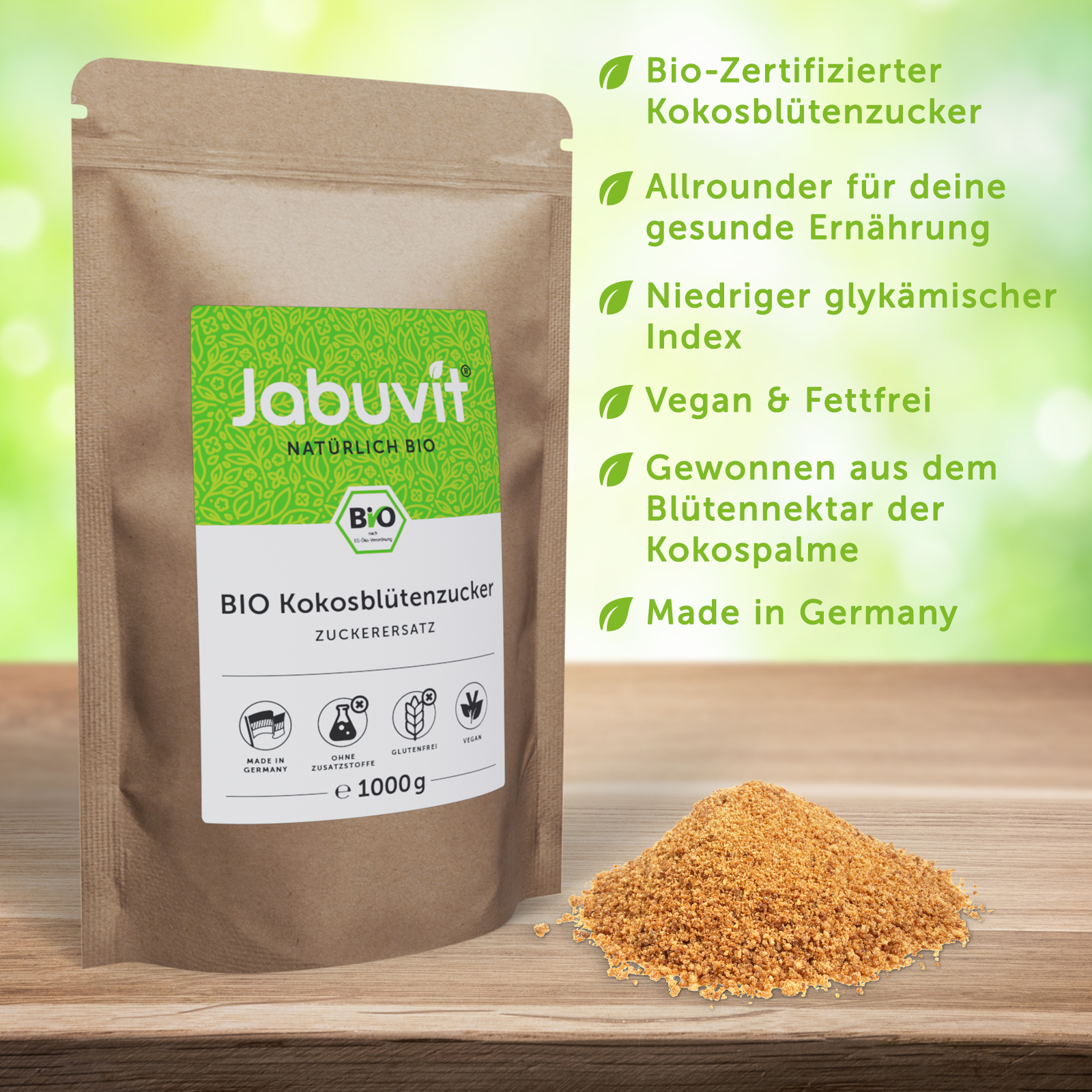 Bio Kokosblütenzucker