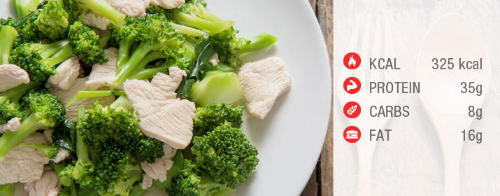 Hühnerfrikassee mit Broccoli