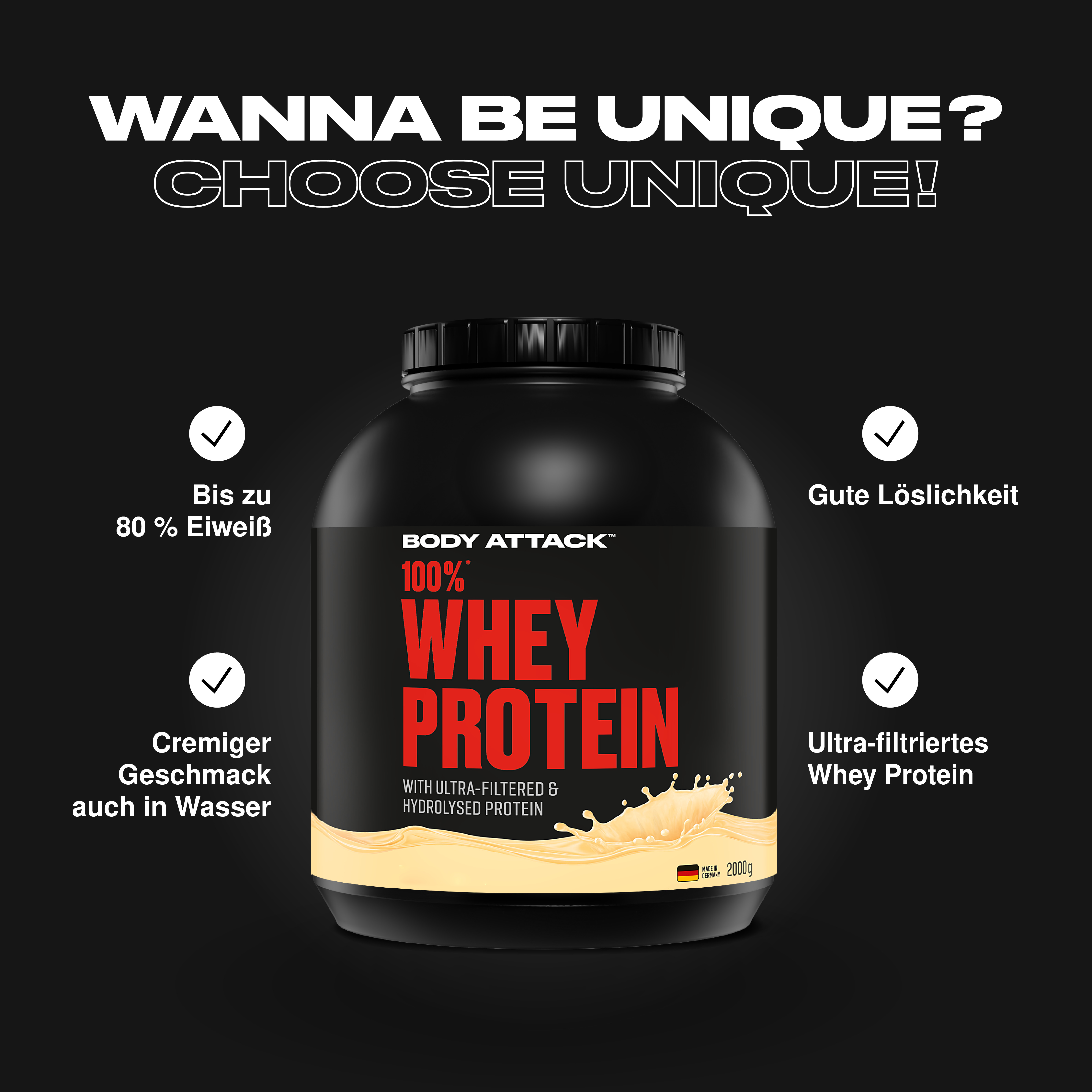 100 % Whey Protein