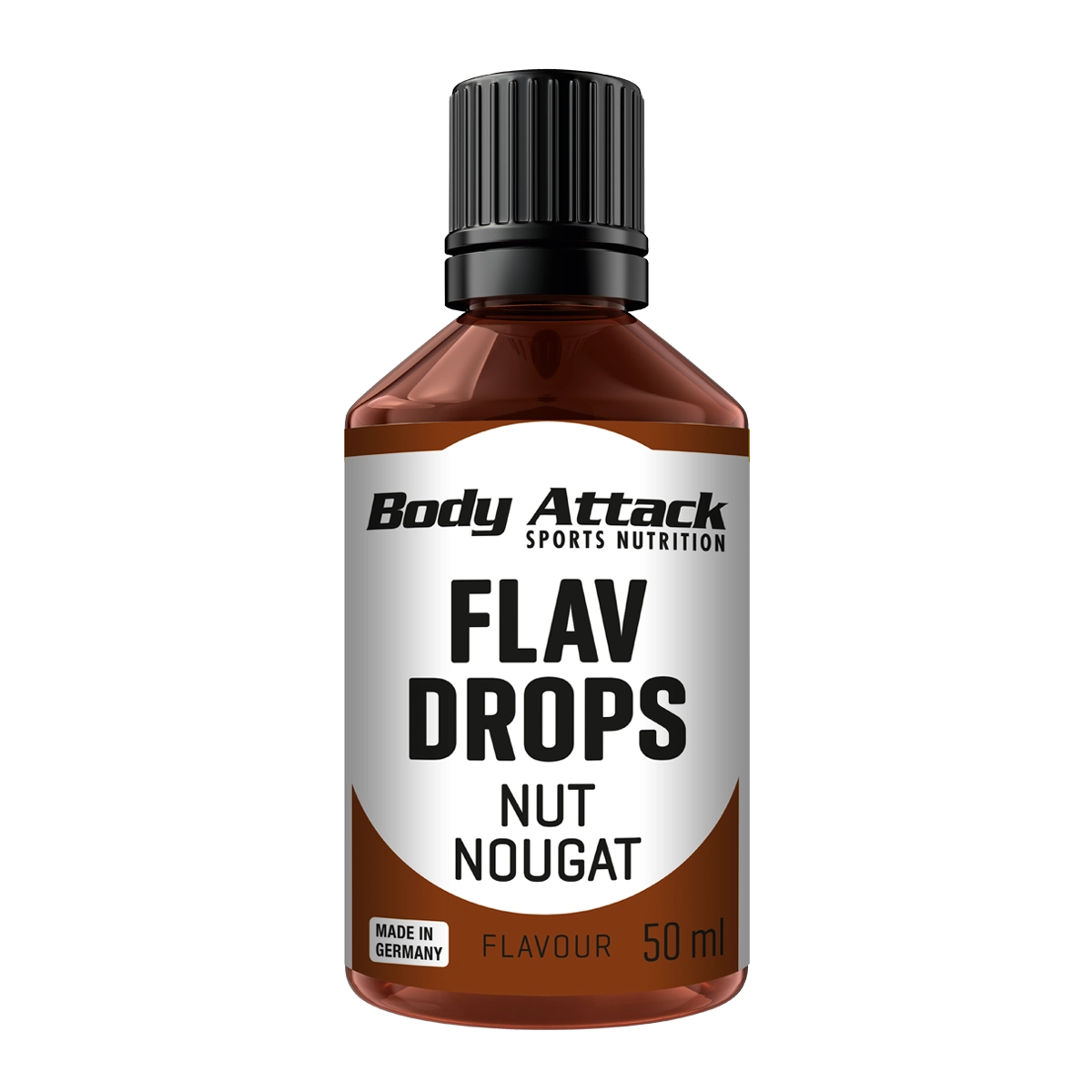 Eine Flasche Flav Drops Nut Nougat 50ml
