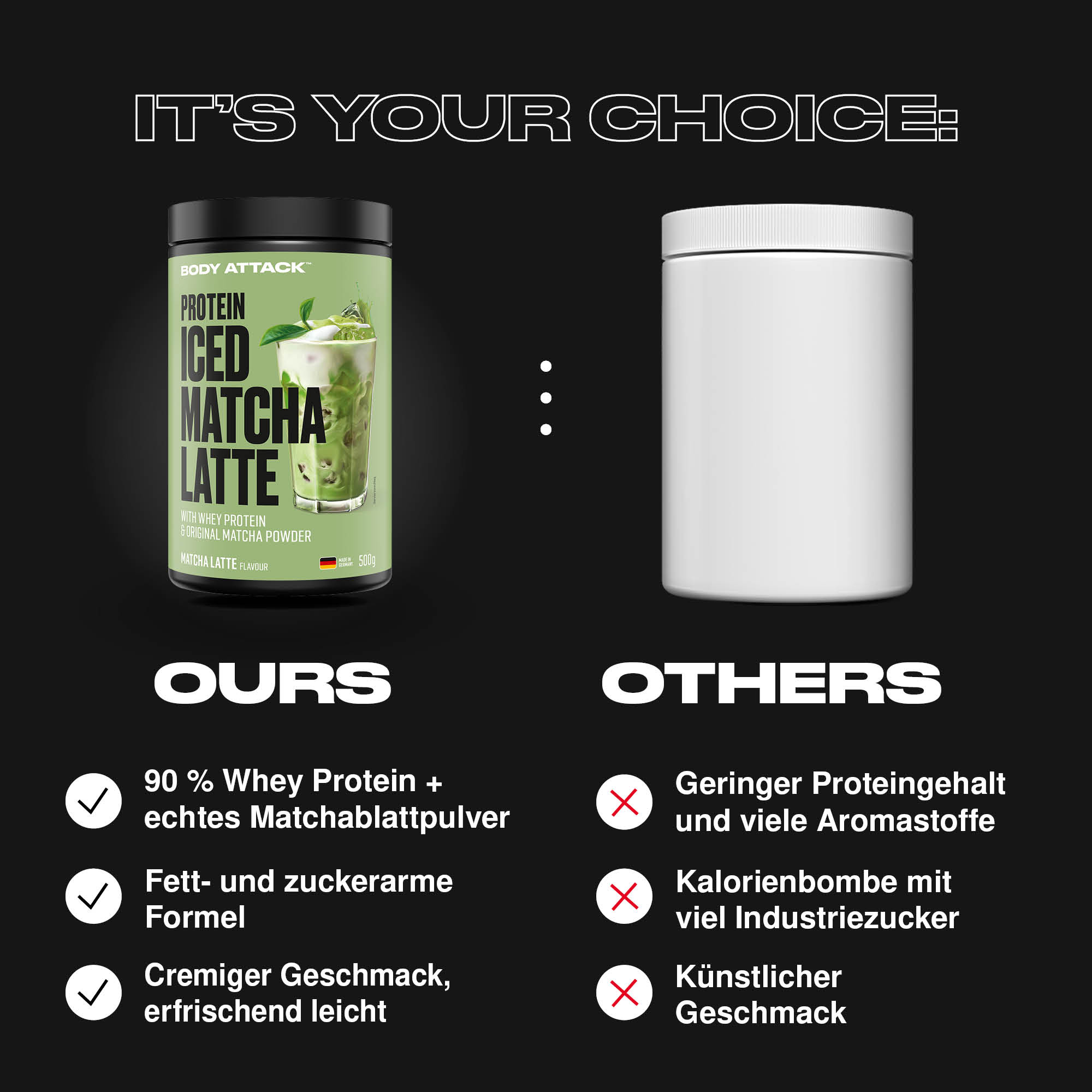 Protein Iced Matcha Latte Protein Iced Matcha Latte